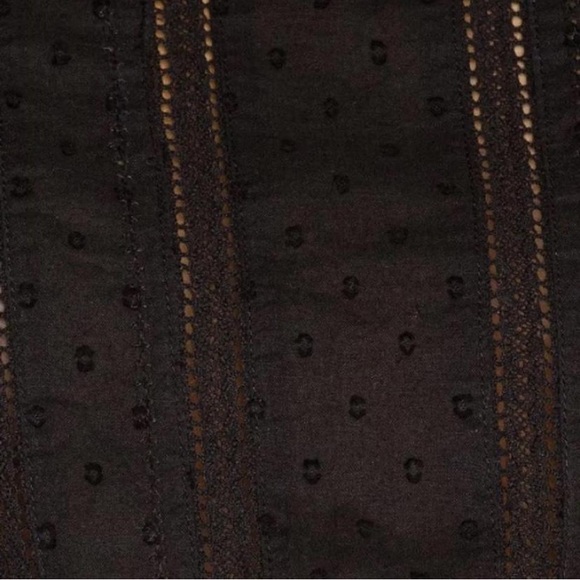 Elegant Black Ruffle Dress - Picture 3 of 3